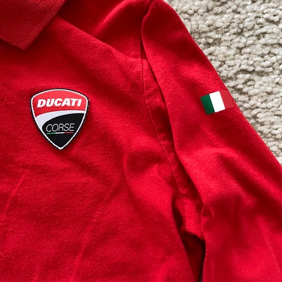 Boys Puma Ducati Corse Long Sleeve Shirt - Picture 6 of 6